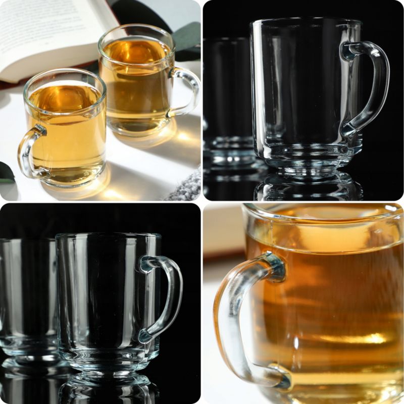 Szklanki KADAX Do Herbaty Kawy 240ml Komplet 6szt