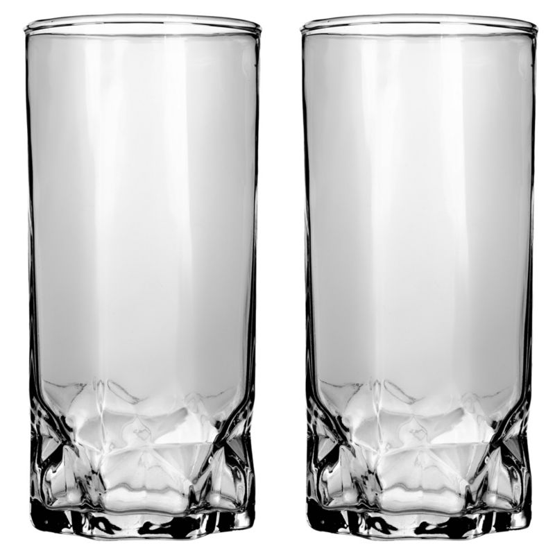 Szklanki KADAX Do Napojów Komplet Drinków Wody 370ml Prezent Wysokie Whisky 2szt
