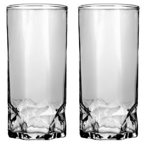 Szklanki KADAX Do Napojów Komplet Drinków Wody 370ml Prezent Wysokie Whisky 2szt