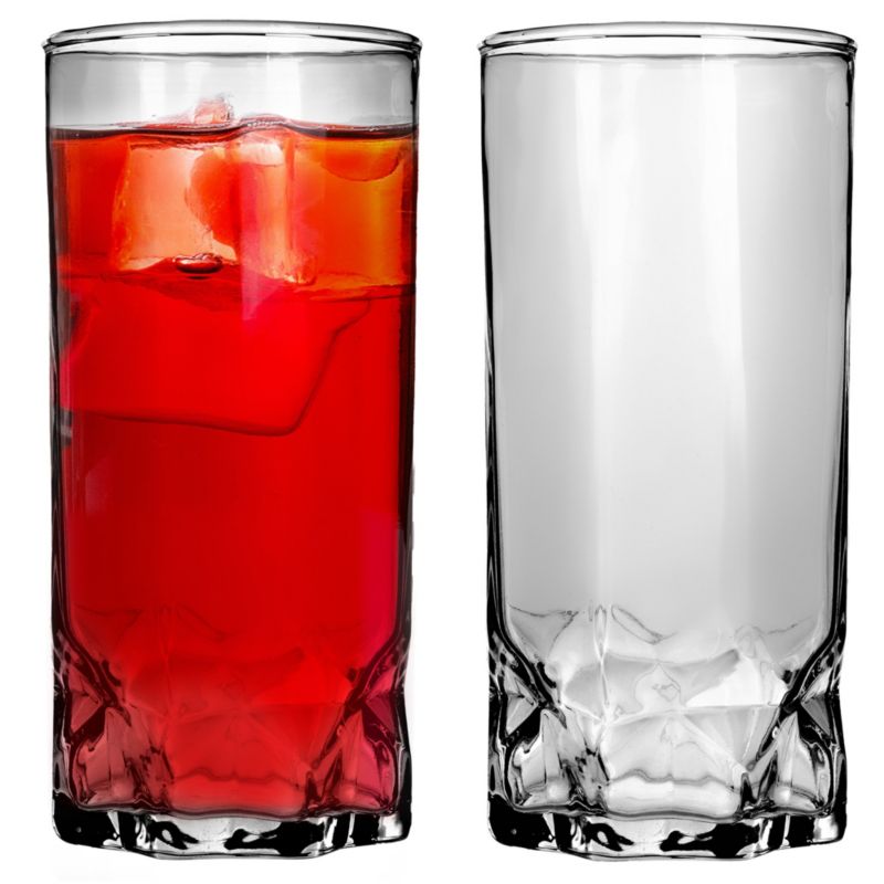 Szklanki KADAX Do Napojów Komplet Drinków Wody 370ml Prezent Wysokie Whisky 2szt