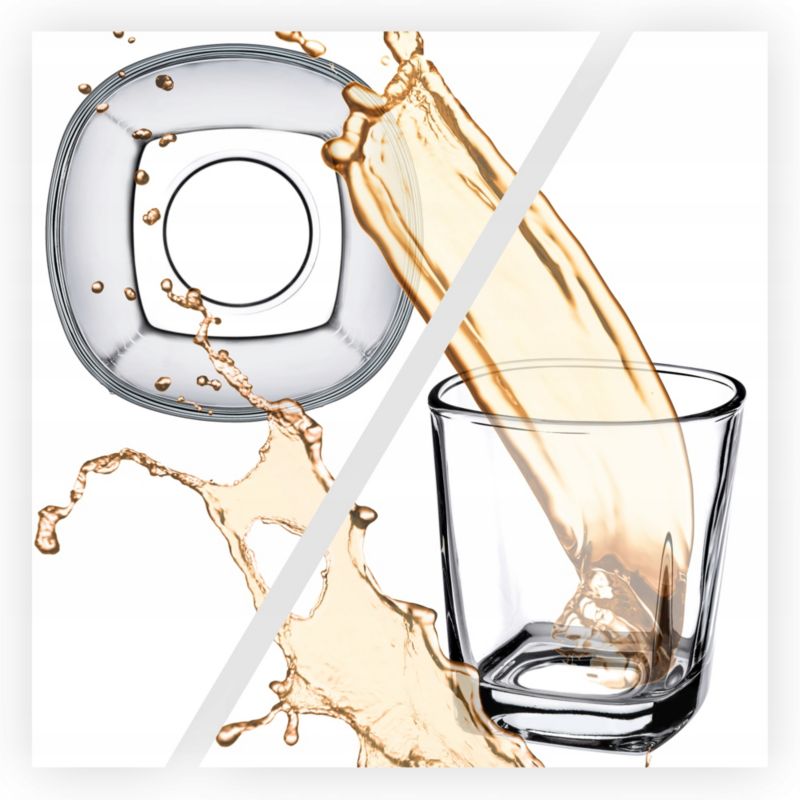Szklanki KADAX Do Whisky Drinków Napojów Soku 250ml 12 szt.
