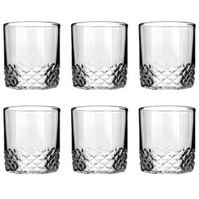 Szklanki KADAX Do Whisky Napojów Drinków Wody Komplet 330ml Prezent Niskie 6szt
