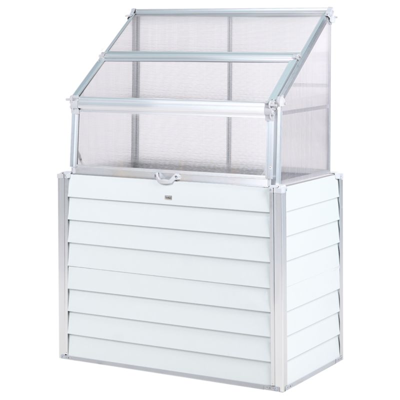 Szklarnia balkonowa Novoli 120 cm 62 cm Złamana biel 1 szt.