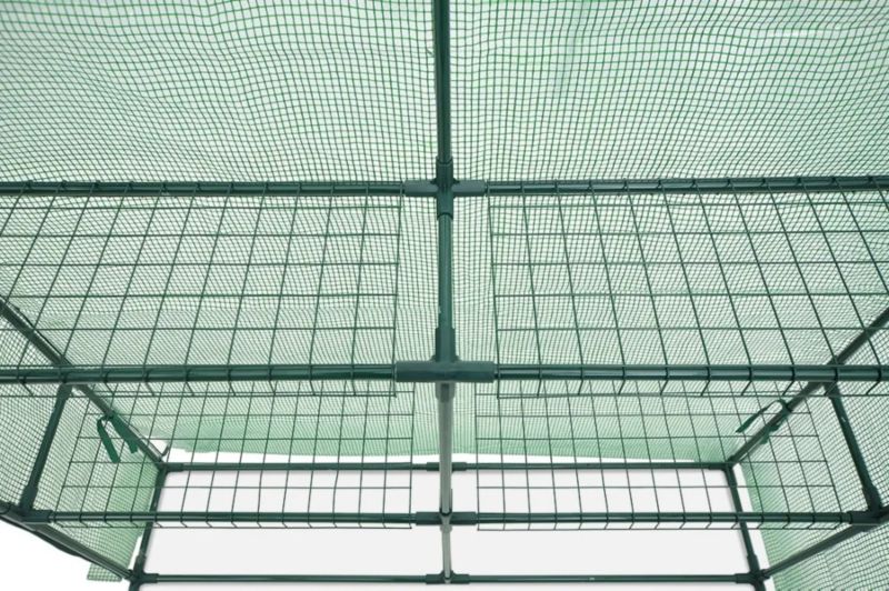 Szklarnia Cultivo Tunel Foliowy Regał 8 Półek 140x140 Zielony 1 szt