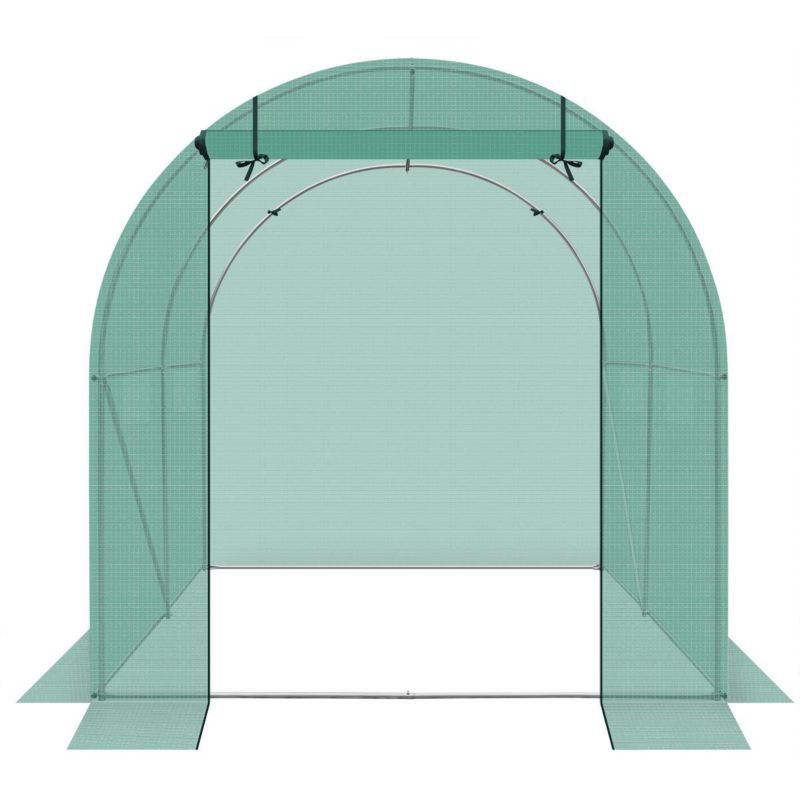 Szklarnia ogrodowa  Saska Garden tunel  200-200-200cm  pe konstrukcja stal zielony  1szt.