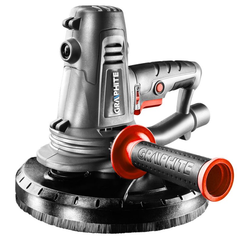 Szlifierka do gipsu GRAPHITE 1050W, tarcza 225 mm, z systemem odpylania 1 szt