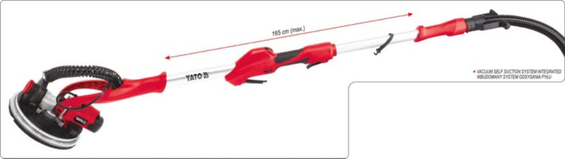 Szlifierka do gipsu Yato 820 W LED