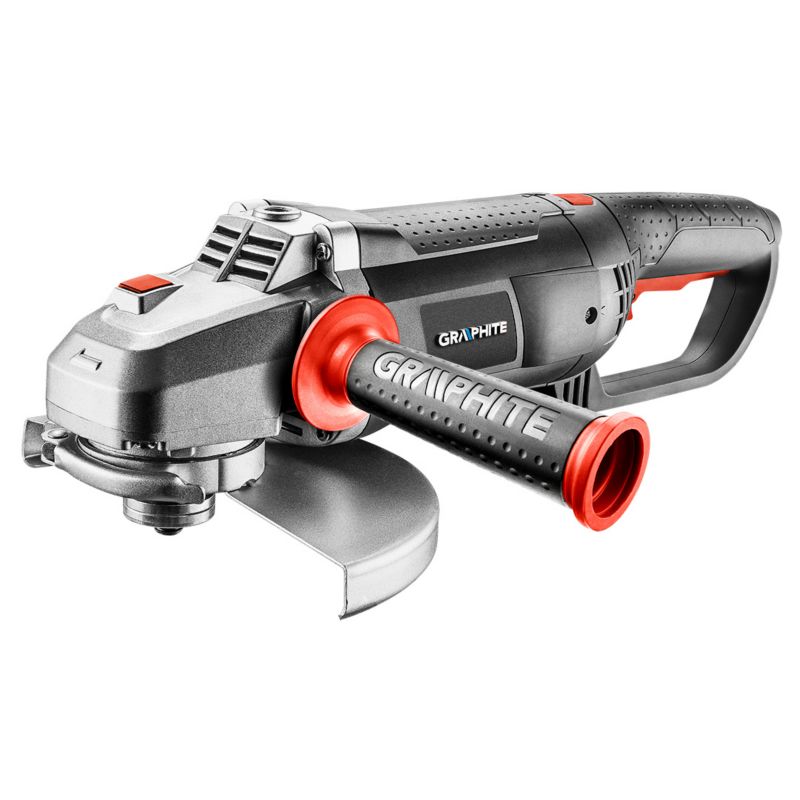 Szlifierka kątowa GRAPHITE 2600W, tarcza 230 x 22.2 mm, obroty 6500 min 1 szt