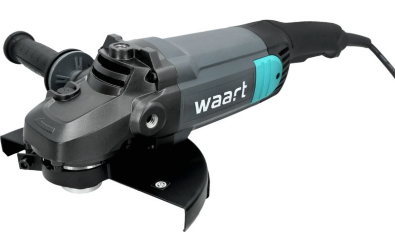 Szlifierka kątowa WAART 230 mm 2400 W soft start przewód 3 m do cięcia i szlifowania metalu 1 szt.