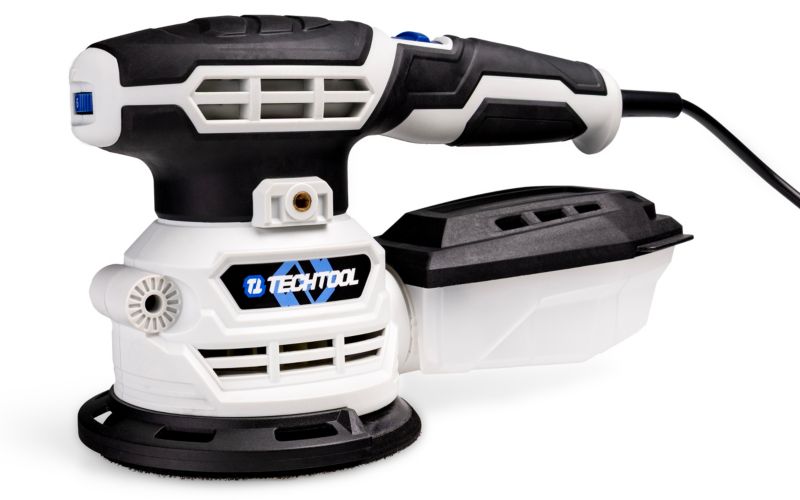 Szlifierka mimośrodowa oscylacyjna TECHTOOL 250 W 7000-12000 obr/min 125 mm 1 kpl.