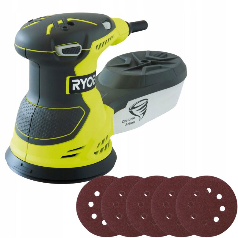 Szlifierka mimośrodowa Ryobi  300W 125mm 1 szt.