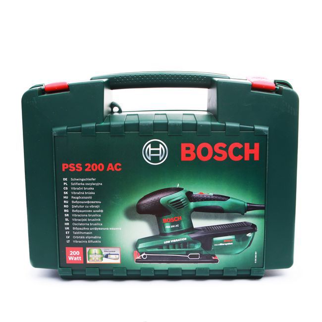 Szlifierka oscylacyjna Bosch PSS 200 AC, 200 W