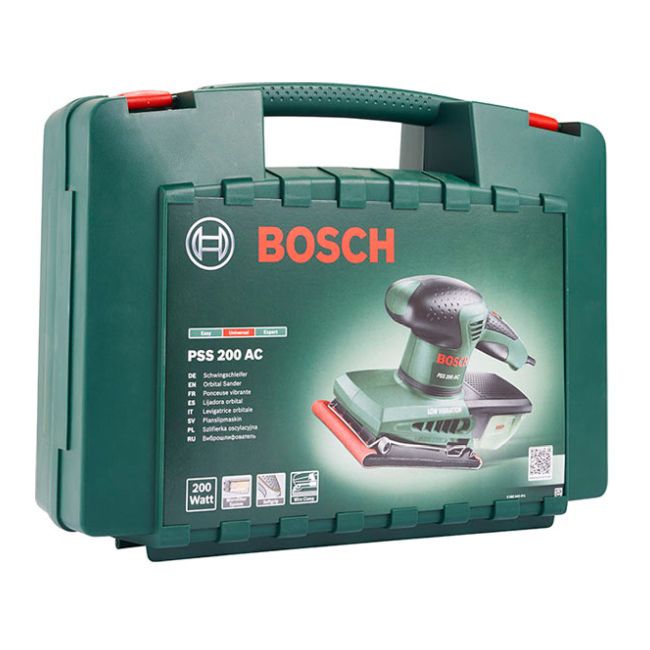 Szlifierka oscylacyjna Bosch PSS 200 AC, 200 W