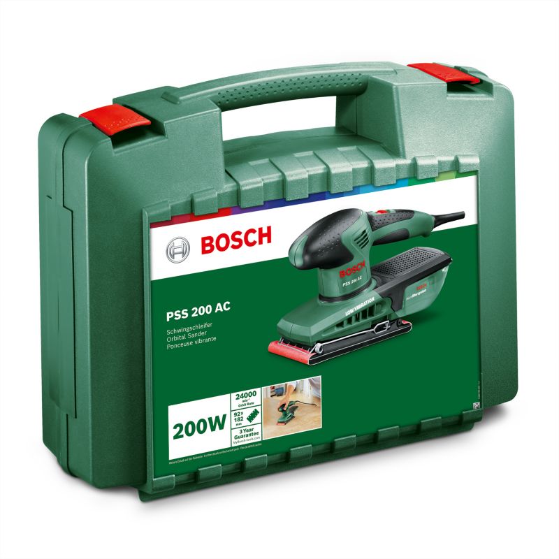 Szlifierka oscylacyjna Bosch PSS 200 AC