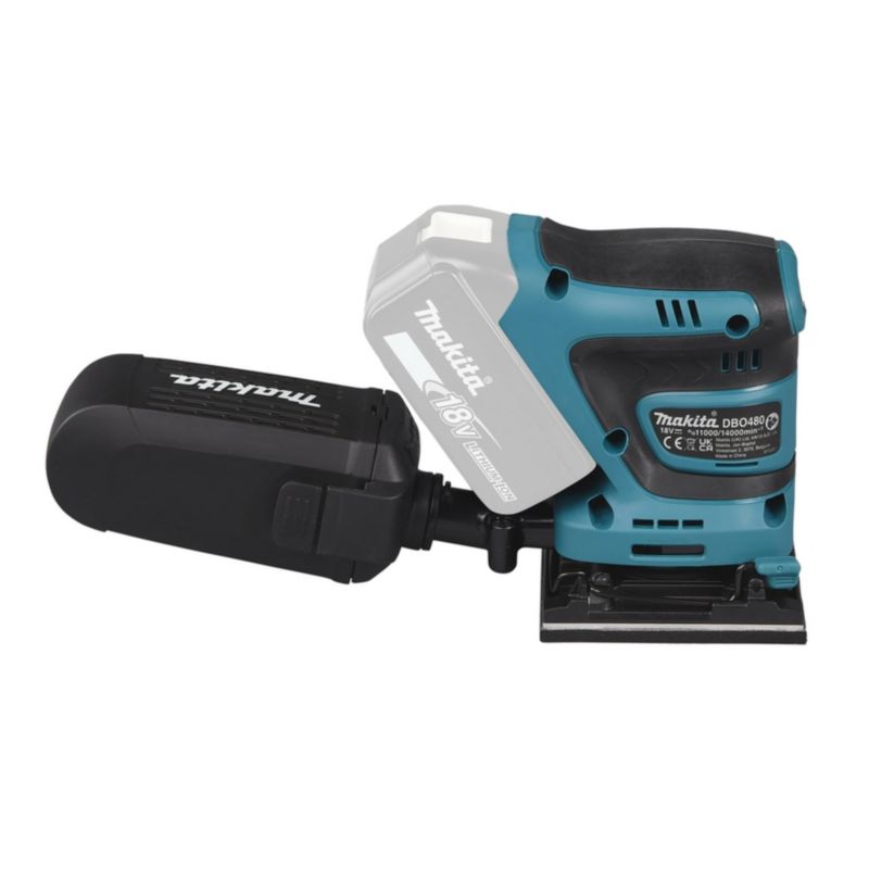 Szlifierka oscylacyjna Makita 112 x 102 mm 18V bez akumulatora