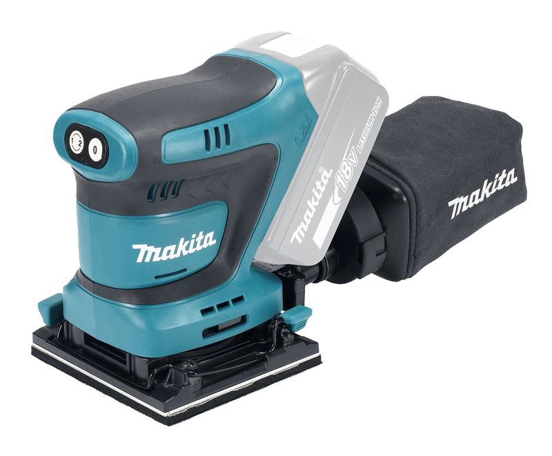Szlifierka oscylacyjna Makita 112 x 102 mm 18V bez akumulatora