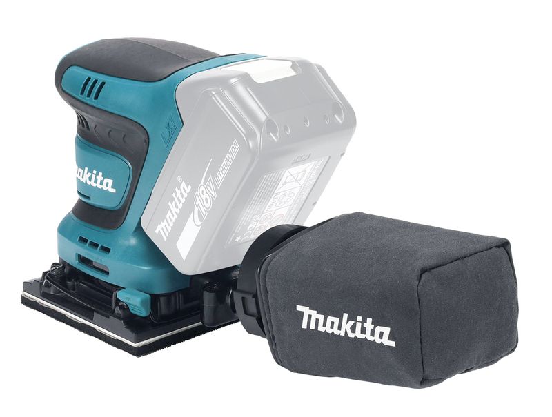 Szlifierka oscylacyjna Makita 112 x 102 mm 18V bez akumulatora