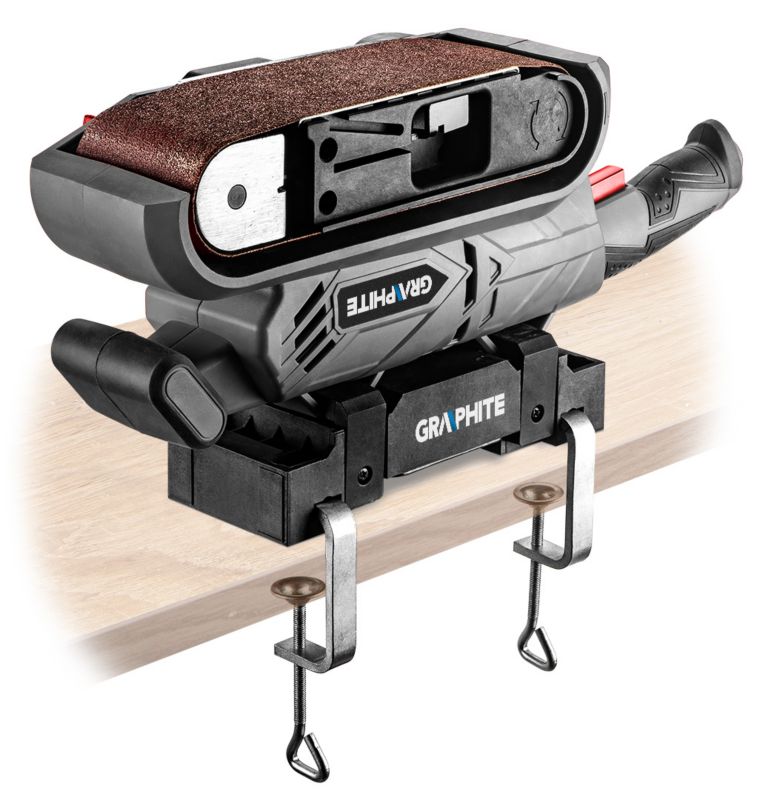 Szlifierka taśmowa GRAPHITE 900W, 75x533mm 1 szt
