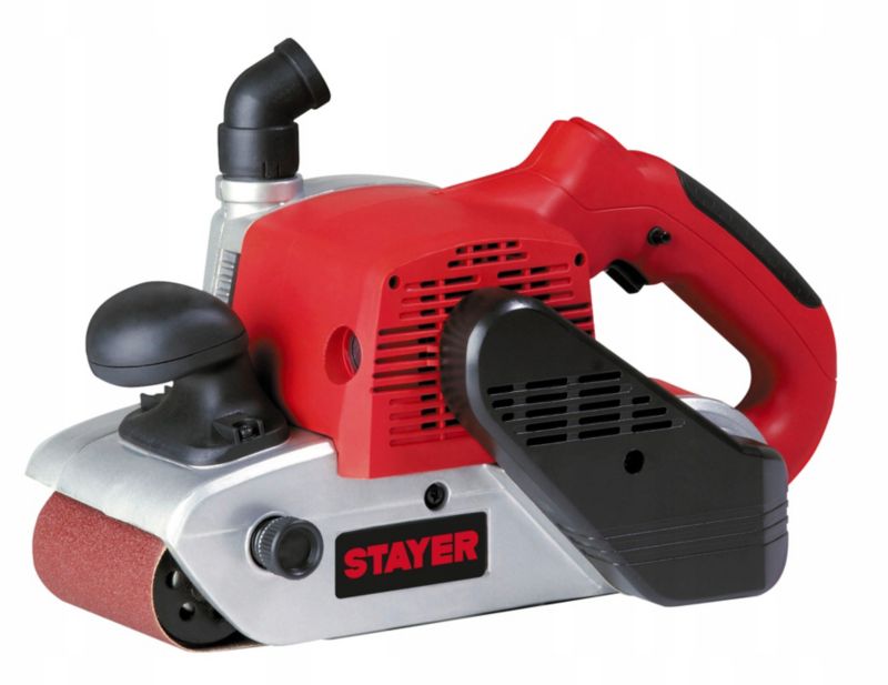 Szlifierka Taśmowa Len 610 1200 W 100X610 Mm Odsysanie Pyłu Stayer 1.5636 1 szt.