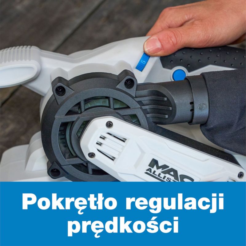 Szlifierka taśmowa Mac Allister Solo 18V bez akumulatora