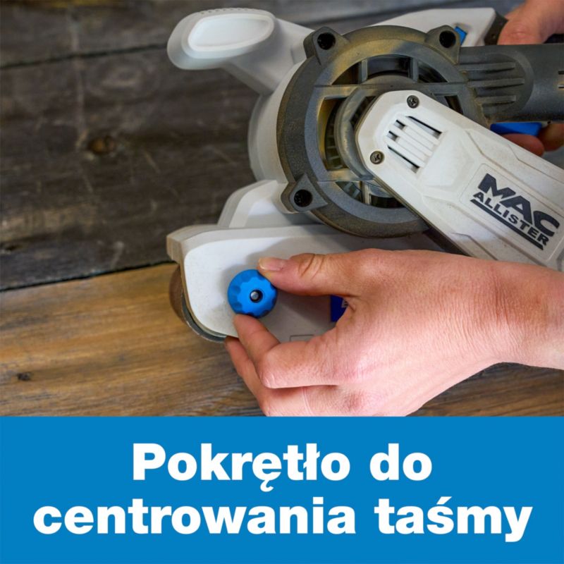 Szlifierka taśmowa Mac Allister Solo 18V bez akumulatora
