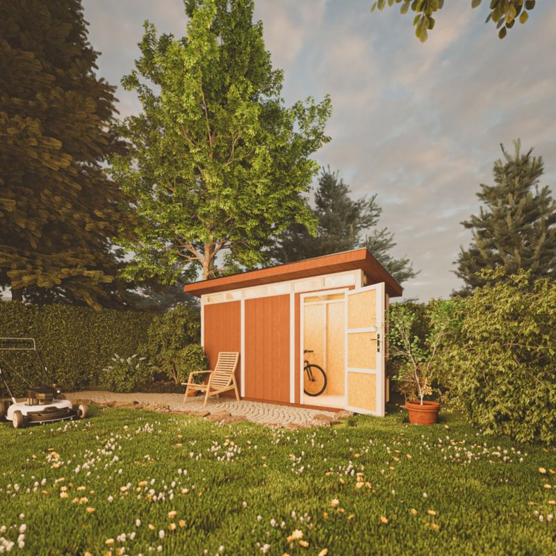 Szopa panelowa LP SmartSide Timbela M902-REDWOOD RED 4.34 m² szopa z podłogą 1 szt.