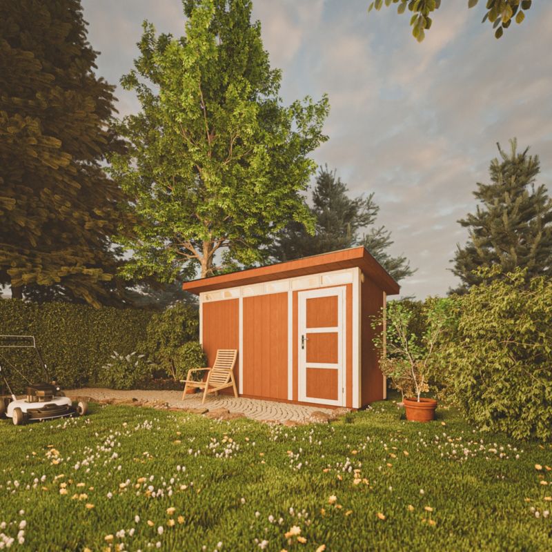 Szopa panelowa LP SmartSide Timbela M902-REDWOOD RED 4.34 m² szopa z podłogą 1 szt.