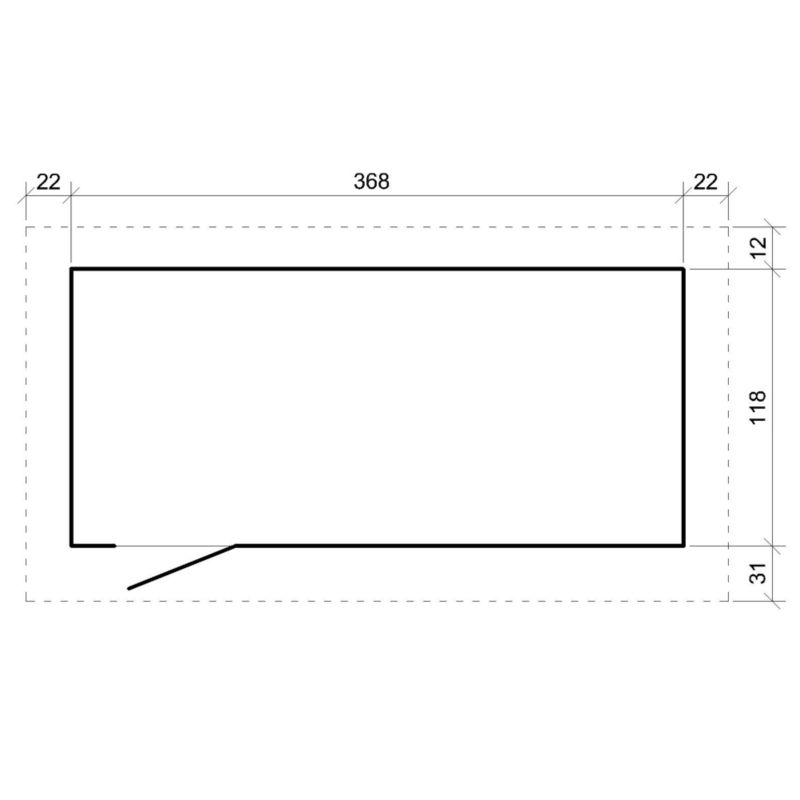 Szopa panelowa LP SmartSide Timbela M902-REDWOOD RED 4.34 m² szopa z podłogą 1 szt.