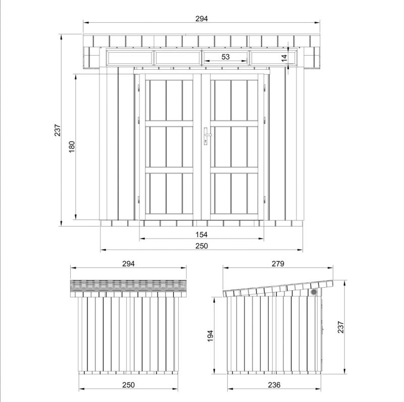 Szopa panelowa LP SmartSide Timbela M903A-HARVEST HONEY 5.9 m² szopa z podłogą 1 szt.