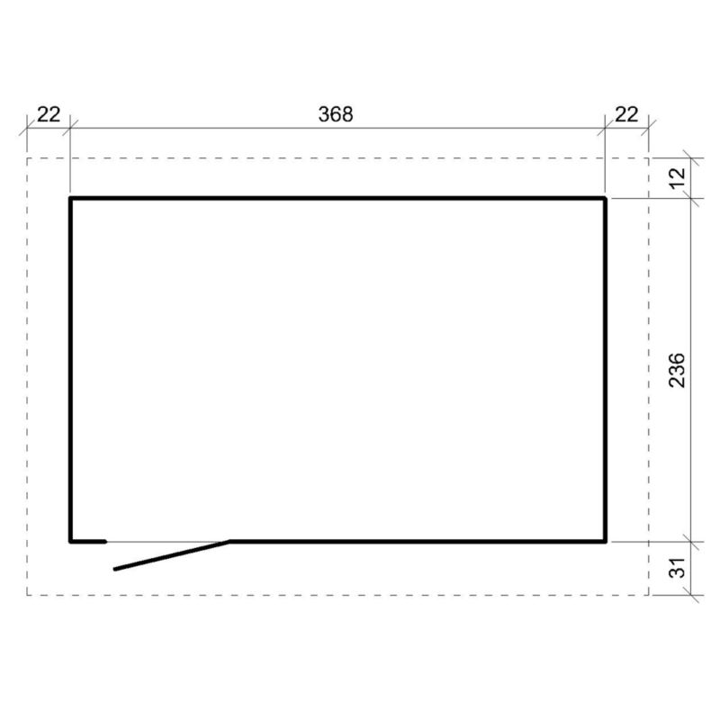 Szopa panelowa LP SmartSide Timbela M904A-TUNDRA GREY 8.68 m² szopa z podłogą 1 szt.