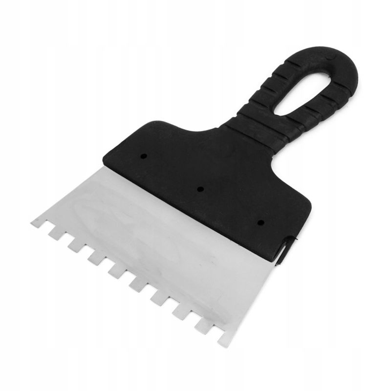 Szpachelka szpachla zębata Polax do kleju 150 mm ząb 8x8 mm 1szt.