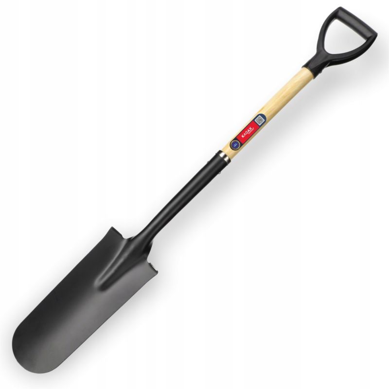 Szpadel Drenarski KADAX Sadowniczy Długi Wąski Sadownik Kanałowy 110cm 1szt.