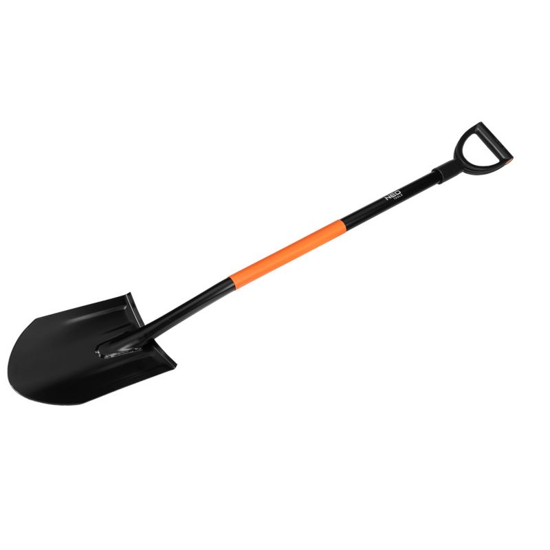 Szpadel ostry NEO TOOLS hartowany, metalowy trzonek 1 szt