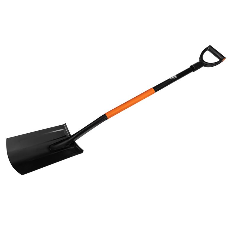 Szpadel prosty NEO TOOLS hartowany, metalowy trzonek 1 szt