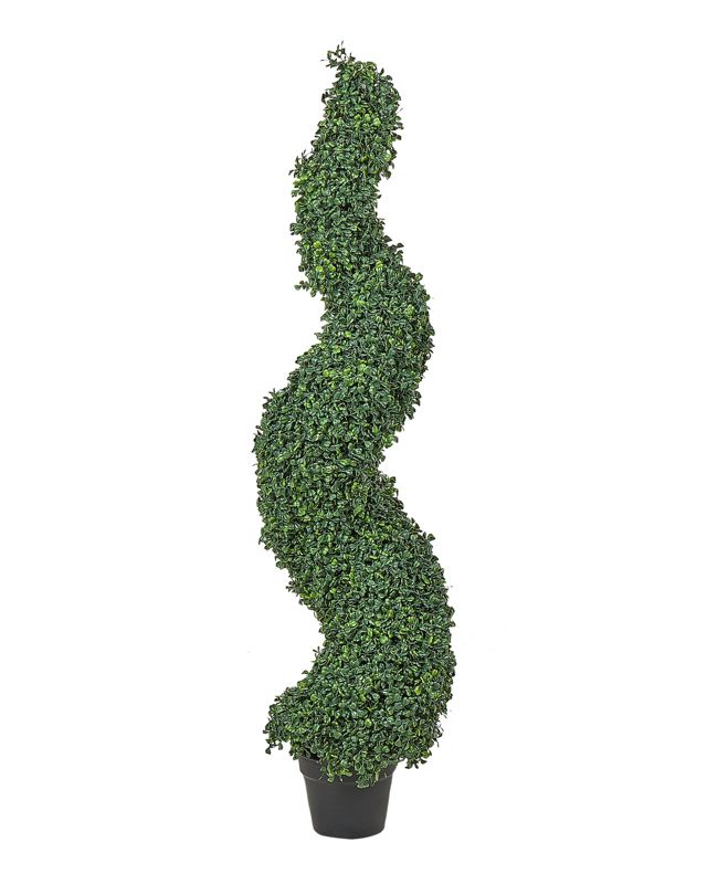 Sztuczna roślina Boxwood spiral tree Zielony 1 szt.