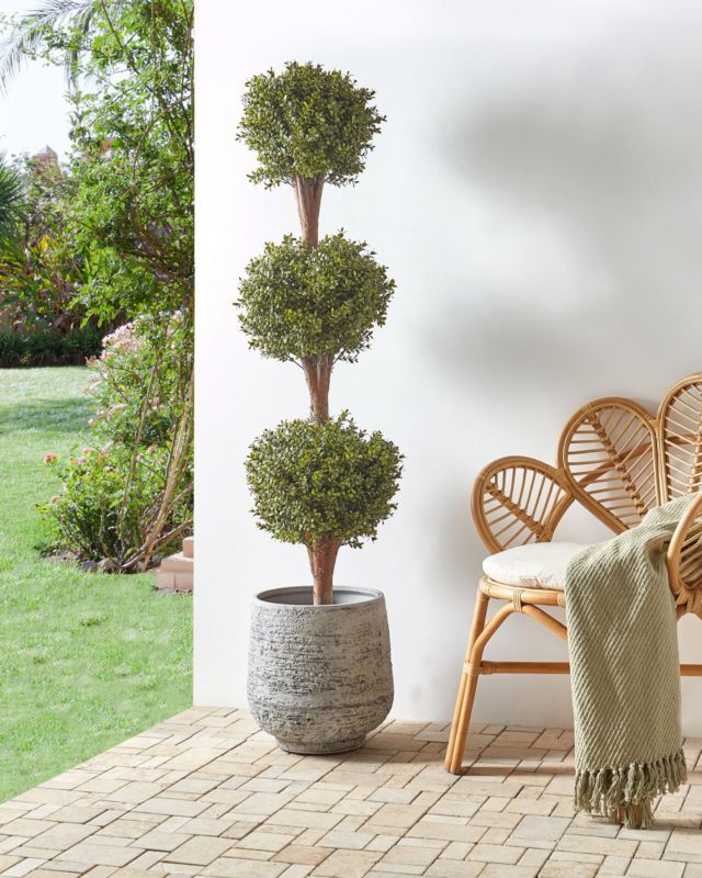 Sztuczna roślina Buxus ball tree Zielony 1 szt.