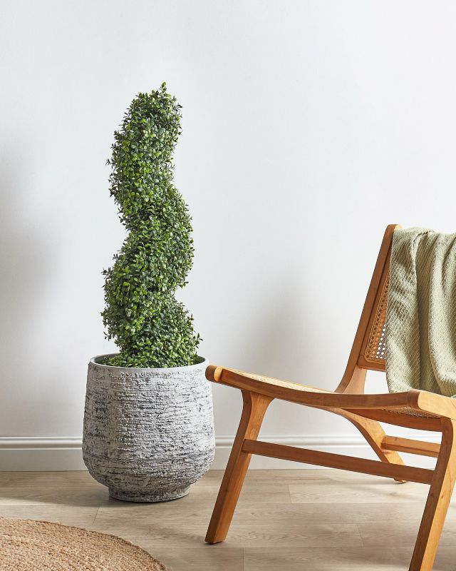 Sztuczna roślina Buxus spiral tree Zielony 1 szt.