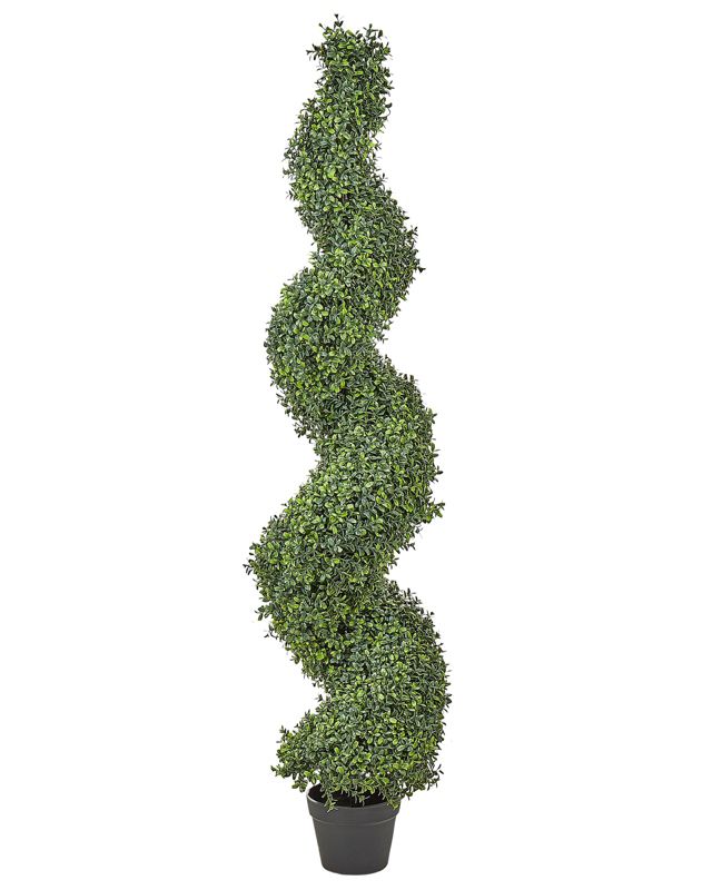Sztuczna roślina Buxus spiral tree Zielony 1 szt.