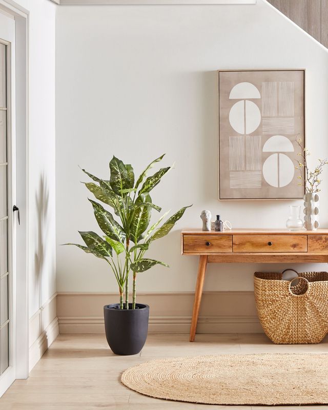 Sztuczna roślina Dieffenbachia 110 cm Zielony 1 szt.