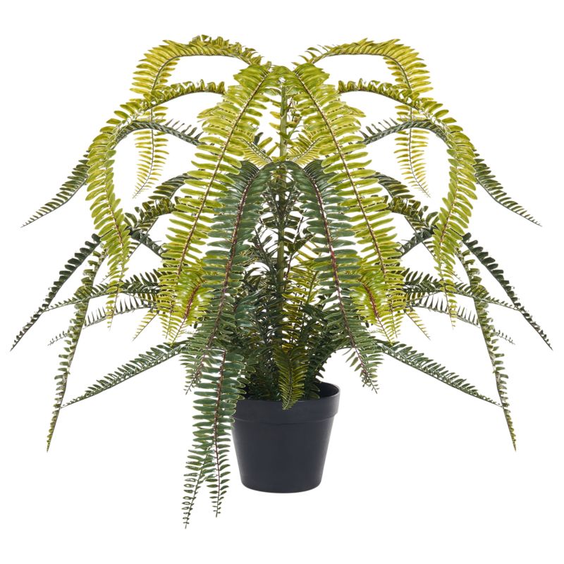 Sztuczna roślina Fern leaf plant 105 cm Zielony 1 szt.