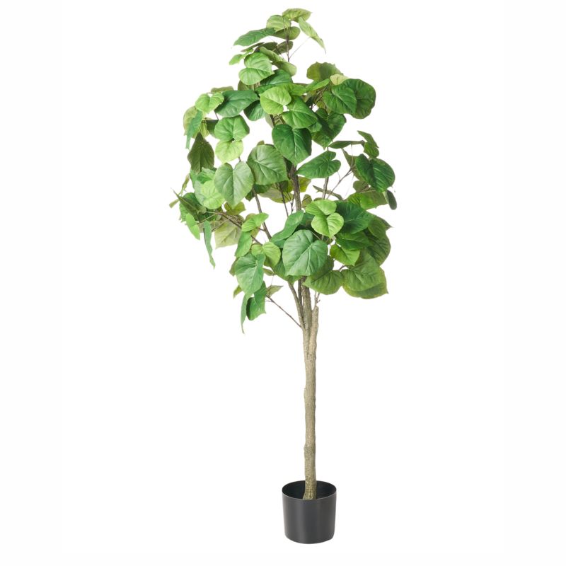 Sztuczna roślina Ficus tree 160 cm Zielony 1 szt.
