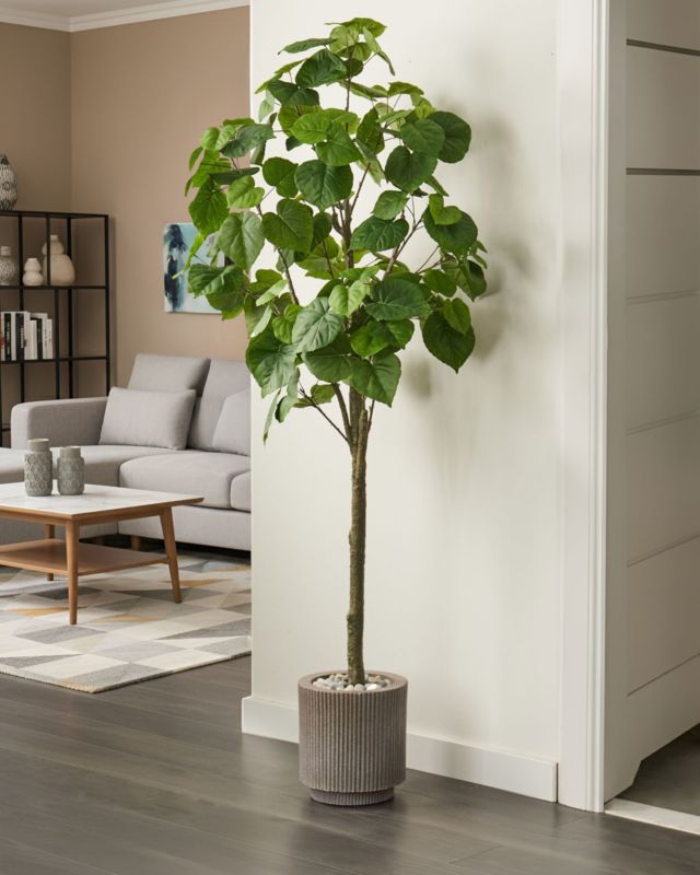 Sztuczna roślina Ficus tree 160 cm Zielony 1 szt.
