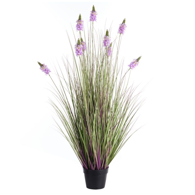 Sztuczna roślina Lavendarium 120 cm Purpurowy 1 szt.