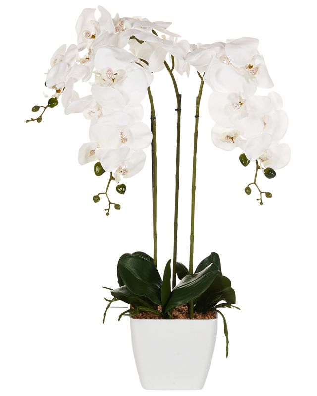 Sztuczna roślina Oncidium orchid Biały 1 szt.