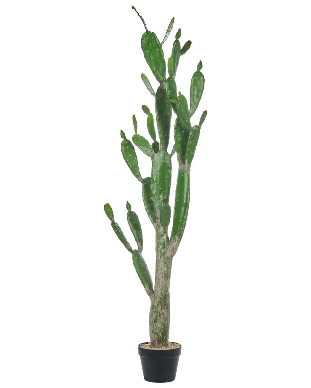 Sztuczna roślina Opuntia cactus Zielony 1 szt.