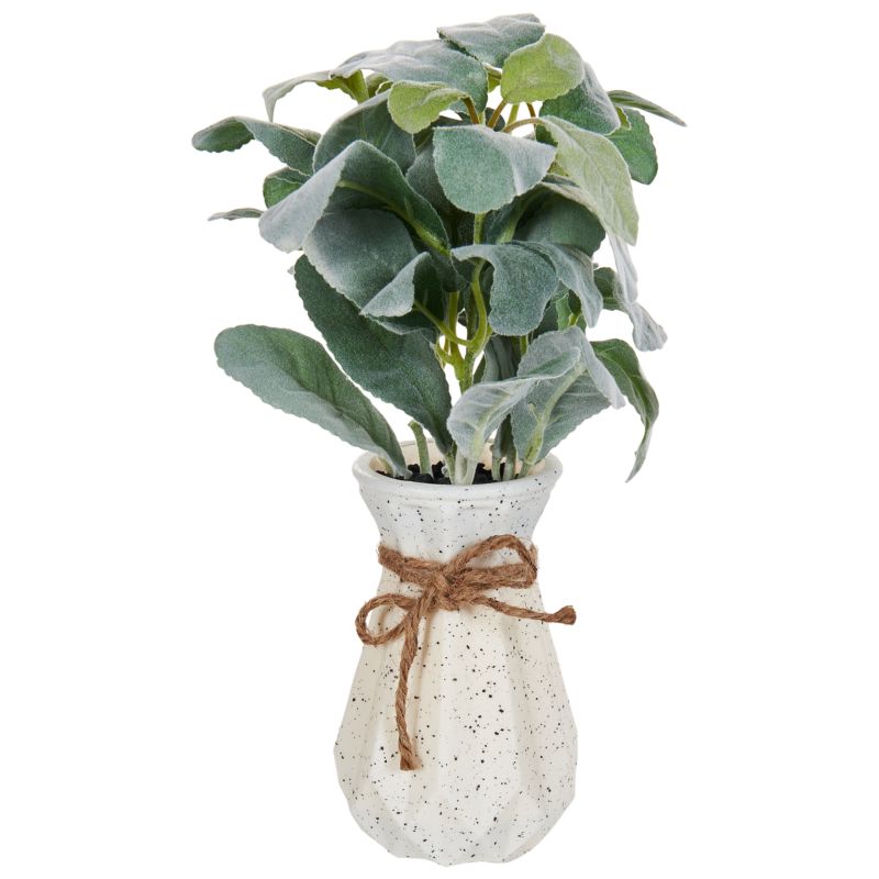 Sztuczna roślina Peperomia argyreia 30 cm Zielony 1 szt.