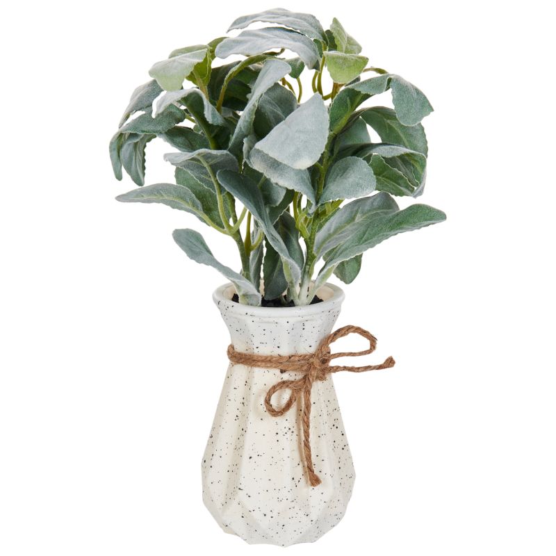 Sztuczna roślina Peperomia argyreia 30 cm Zielony 1 szt.