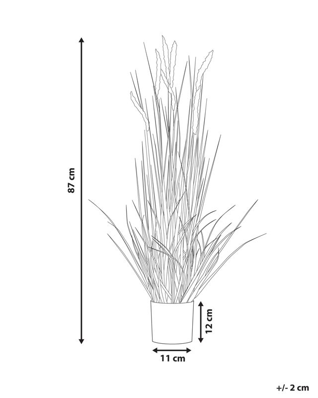 Sztuczna roślina Reed plant Zielony 1 szt.