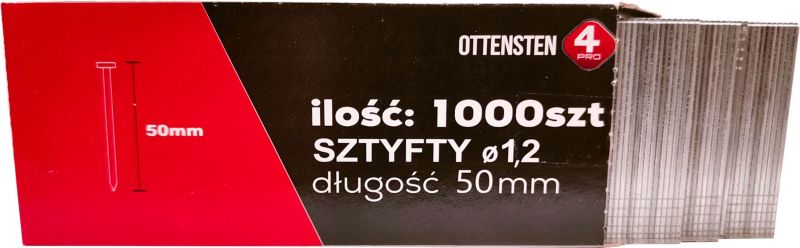 Sztyfty 4PRO 1,2 / 50 mm 1000 szt.