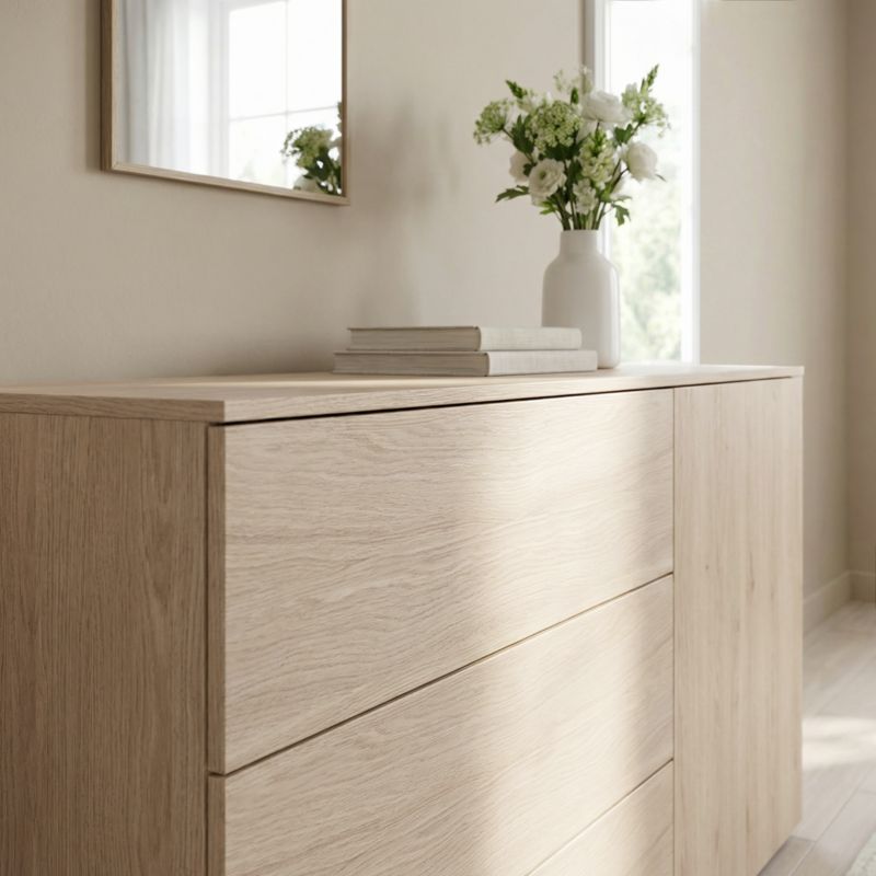 Szuflada wewnętrzna do korpusu 58 x 75 cm GoodHome Atomia dąb